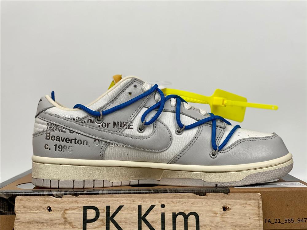 Pk God off white X dunk low the 50 NO.10 retail materials ready to ship